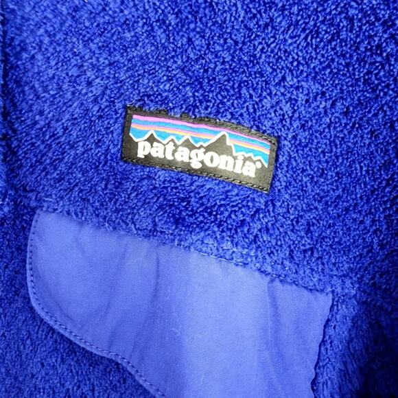 Patagonia Re-Tool Snap-T Fleece Pullover Jacket- Cobalt Blue Small - Picture 6 of 8